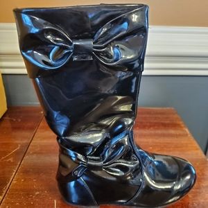 Gymboree Black Patent Boots
